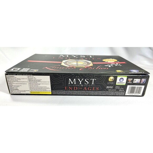 Myst V: End of Ages - Limited Edition PC Windows/Mac 2005 New Factory Sealed - Picture 3 of 12